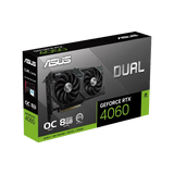 Asus Dual GeForce® RTX 4060 O8G 90YV0JC0-M0NA00 - ESP-Tech