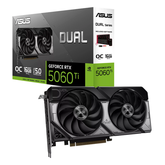 Asus Dual GeForce® RTX 5060 Ti O16G