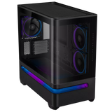 Asus Prime AP202 ARGB Black - mATX 90DC00P0-B19000 - ESP-Tech