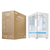 Asus Prime AP202 ARGB White - mATX 90DC00P3-B19000 - ESP-Tech