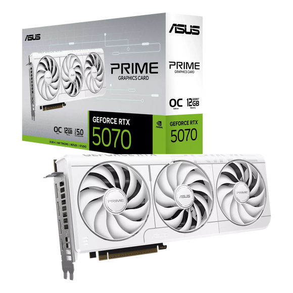 Asus Prime GeForce RTX™ 5070 O12G White