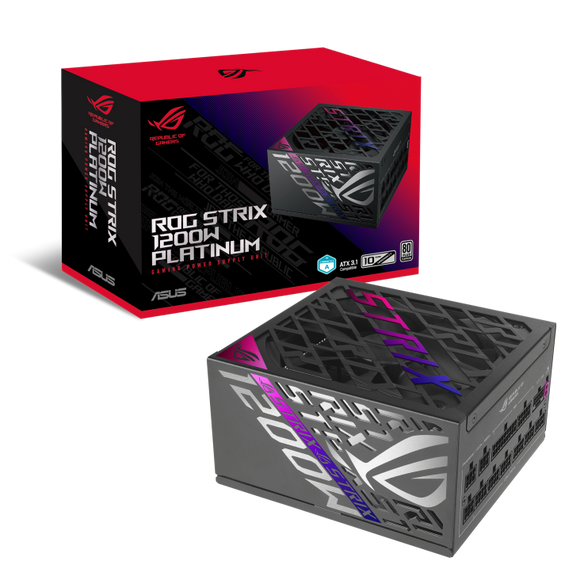 Asus ROG Strix 1200W Platinum ATX 3.1 - 1200W - 80 Plus Platinum 90YE00W0-B0NA00 - ESP-Tech