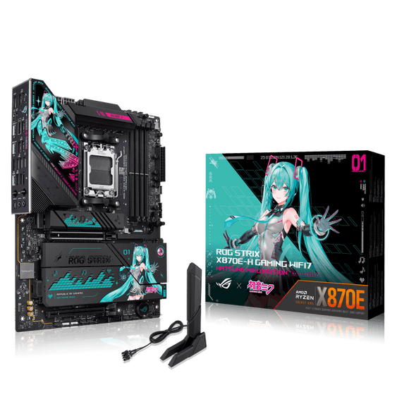 Asus ROG Strix X870E-H Gaming Wifi7 Hatsune Miku Edition 90MB1MA0-M0EAY0 - ESP-Tech