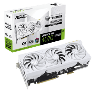 Asus TUF Gaming GeForce® RTX 4070 Ti Super BTF O16G GDDR6X White