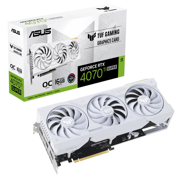 Asus TUF Gaming GeForce® RTX 4070 Ti Super O16G GDDR6X White