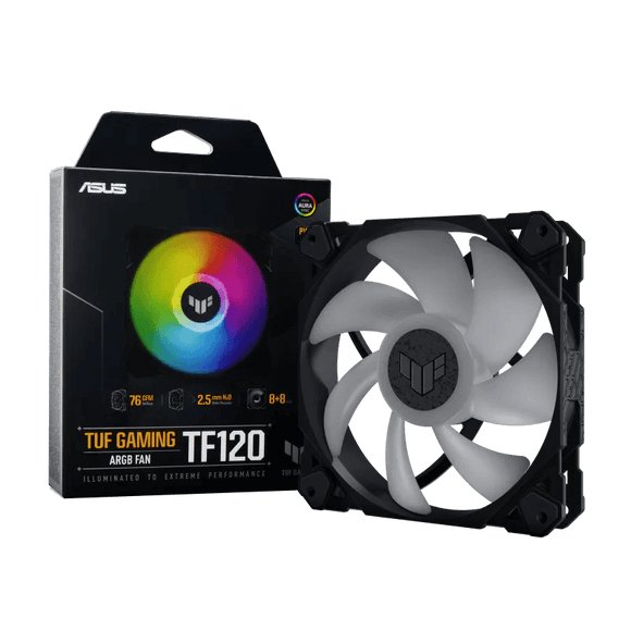 Asus TUF Gaming TF120 ARGB Fan - Single Pack 90DA0030-B09000 - ESP-Tech