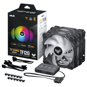 Asus TUF Gaming TF120 ARGB Fan - Triple Fan Kit with ARGB Controller 90DA0030-B09030 - ESP-Tech