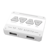 Asus TUF Gaming TF120 ARGB Fan White Edition - Triple Fan Kit with ARGB Controller 90DA0033-B09030 - ESP-Tech