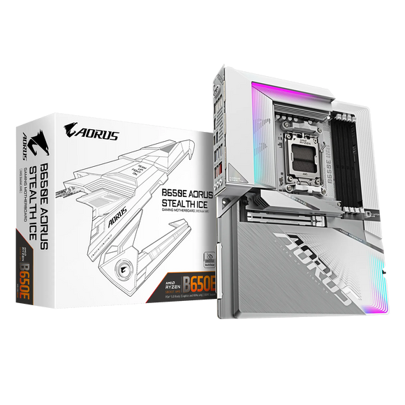 Gigabyte B650E AORUS Stealth Ice B650E A STEALTH ICE - ESP-Tech