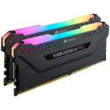 Corsair VENGEANCE® RGB PRO 64 Go (2 x 32 Go) DDR4 3600 MHz C18 — noir CMW64GX4M2D3600C18 - ESP-Tech