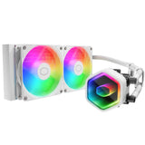 Cooler Master MasterLiquid 240 Core II White ARGB MLW-D24M-A18PA-RW - ESP-Tech