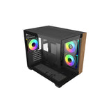 Cooler Master Elite 481 Wood Black - mATX E481-KHNN-S00 - ESP-Tech