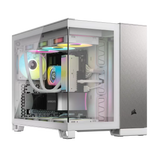 Corsair 2500X White/Satin Grey- mATX CC-9011289-WW - ESP-Tech