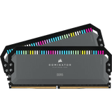 Corsair DOMINATOR PLATINUM RGB DDR5 - 32 Go (2 x 16 Go) - 6000MHz C30 - AMD EXPO - Gris CMT32GX5M2B6000Z30K - ESP-Tech