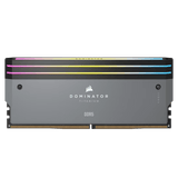 Corsair Dominator Titanium RGB DDR5 - 64 Go (2 x 32 Go) - 6000 MT/s C30 - AMD EXPO - Gris CMP64GX5M2B6000Z30 - ESP-Tech