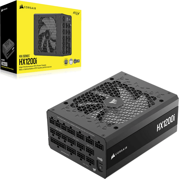 Corsair HX1200i ATX 3.1 - 1200w - 80 plus Platinum CP-9020307-EU - ESP-Tech