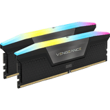 Corsair Vengeance RGB DDR5 - 96 Go (2 x 48 Go) - 5200 MT/s C38 - Intel XMP 3.0 - Noir CMH96GX5M2B5200C38 - ESP-Tech