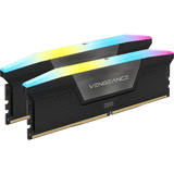 Corsair Vengeance RGB DDR5 - 32 Go (2 x 16 Go) - 6000 MT/s C30 - Intel XMP 3.0 - Noir CMH32GX5M2B6000C30 - ESP-Tech