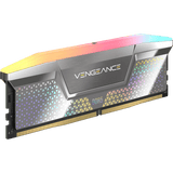 Corsair Vengeance RGB DDR5 CUDIMM - 48 Go (2 x 24 Go) - 8400 MT/s C40 - Intel XMP 3.0 - Argenté CMHC48GX5M2X8400C40 - ESP-Tech
