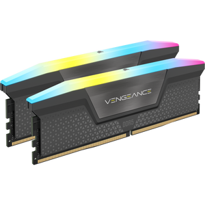 Corsair Vengeance RGB DDR5 - 64 Go (2 x 32 Go) - 6000 MT/s C30 - AMD EXPO - Gris CMH64GX5M2B6000Z30 - ESP-Tech