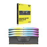 Corsair Vengeance RGB DDR5 - 64 Go (4 x 16 Go) - 5600 MT/s C36 - AMD EXPO - Gris CMH64GX5M4B5600Z36 - ESP-Tech