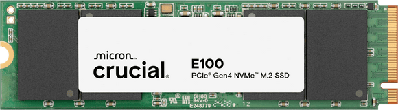 Crucial® E100 - 480 Go PCIe® 4.0 NVMe™ M.2 2280 SSD