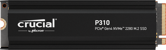 Crucial® P310 Heatsink - 4 To PCIe® 4.0 NVMe™ M.2 2280 SSD