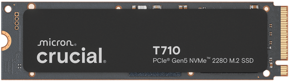 Crucial® T710 - 2 To PCIe Gen5 NVMe M.2 SSD