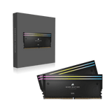 Corsair Dominator Titanium RGB DDR5 - 64 Go (2 x 32 Go) - 6600 MT/s C32 - Intel XMP 3.0 - Noir CMP64GX5M2X6600C32 - ESP-Tech