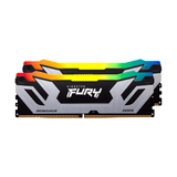 Kingston Fury™ Renegade RGB DDR5 CUDIMM - 48 Go (2 x 24 Go) - 8400 MT/s C40 - Intel XMP 3.0 - Argenté KF584CU40RSAK2-48 - ESP-Tech