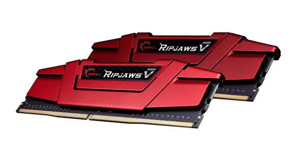 G.Skill Ripjaws V DDR4 - Kit 16 Go (2 x 8 Go) - 3200 MHz - C16 - Rouge F4-3000C16D-16GVRB - ESP-Tech