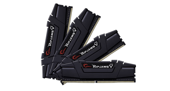 G.Skill Ripjaws V DDR4 - Kit 64 Go (4 x 16 Go) - 3600 MHz - C18 - Noir F4-3600C18Q-64GVK - ESP-Tech