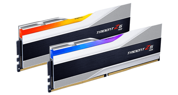 G.Skill Trident Z5 RGB DDR5 - 32 Go (2 x 16 Go) - 7600 MT/s - C36 - Silver F5-7600J3646G16GX2-TZ5RS - ESP-Tech