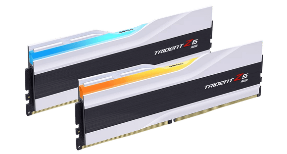 G.Skill Trident Z5 RGB DDR5 - 64 Go (2 x 32 Go) - 6000 MT/s - C36 - White F5-6000J3636F32GX2-TZ5RW - ESP-Tech