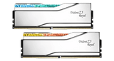 G.Skill Trident Z5 Royal Silver RGB DDR5 - 48 Go (2 x 24 Go) - 8400 MHz - C40 F5-8400J4052G24GX2-TR5S - ESP-Tech
