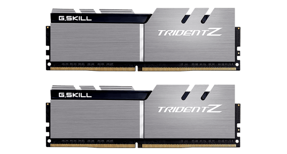 G.Skill Trident Z DDR4 - Kit 32 Go (2 x 16 Go) - 3200 MHz - C16 - Silver/Black F4-3200C16D-32GTZSK - ESP-Tech