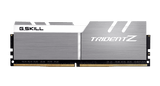G.Skill Trident Z DDR4 - Kit 32 Go (2 x 16 Go) - 3200 MHz - C16 - Silver/White F4-3200C16D-32GTZSW - ESP-Tech
