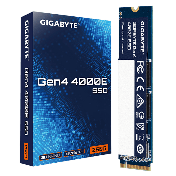 Gigabyte Gen4 4000E SSD - 250 Go