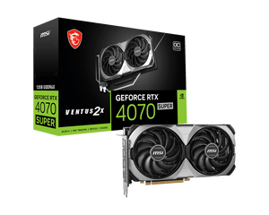 MSI GeForce® RTX 4070 Super Ventus 2X 12G OC 912-V513-658 - ESP-Tech