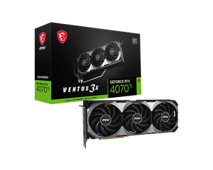 MSI GeForce® RTX 4070 Ti Ventus 3X E1 12G OC 912-V513-452 - ESP-Tech