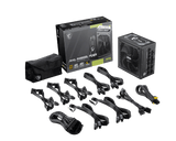 MSI MAG A1000GL PCIE5 - 1000 W - 80 Plus Gold 306-7ZP9B11-CE0 - ESP-Tech