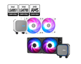 MSI MAG Coreliquid A13 240 White 306-7ZWCA21-L80 - ESP-Tech