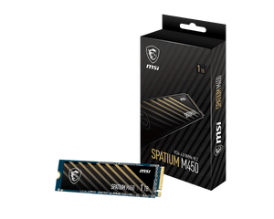 MSI Spatium M450 PCIe 4.0 NVMe M.2 - 1 To S78-440L980-P83 - ESP-Tech