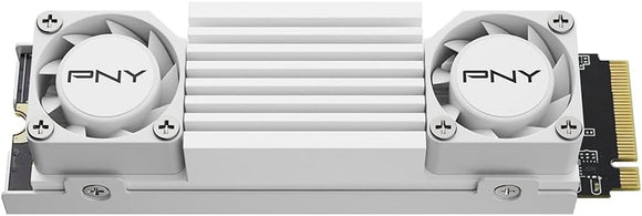 PNY CS3150 - 2 To M.2 NVMe SSD avec dissipateur thermique Blanc