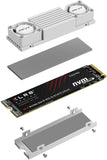PNY CS3150 - 2 To M.2 NVMe SSD avec dissipateur thermique Blanc
