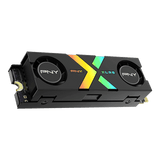 PNY CS3150 - 2 To M.2 NVMe SSD avec dissipateur thermique RGB