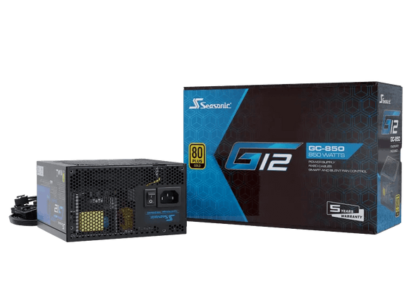 Seasonic G12 GC-850 (2024) - 850w - 80 Plus Gold SSP-850RT2 - ESP-Tech