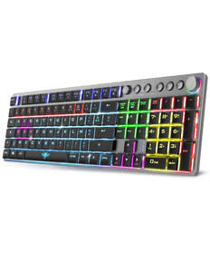 Spirit of Gamer Xpert-K1500 RGB Sans Fil Red Low Profile - Argenté FR - CLA-XK1500RF - ESP-Tech