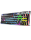 Spirit of Gamer Xpert-K1500 RGB Sans Fil Red Low Profile - Argenté FR - CLA-XK1500RF - ESP-Tech