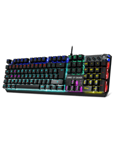 Spirit of Gamer Xpert-K400 RGB Blue Clicky - Noir FR - CLA-XK400 - ESP-Tech